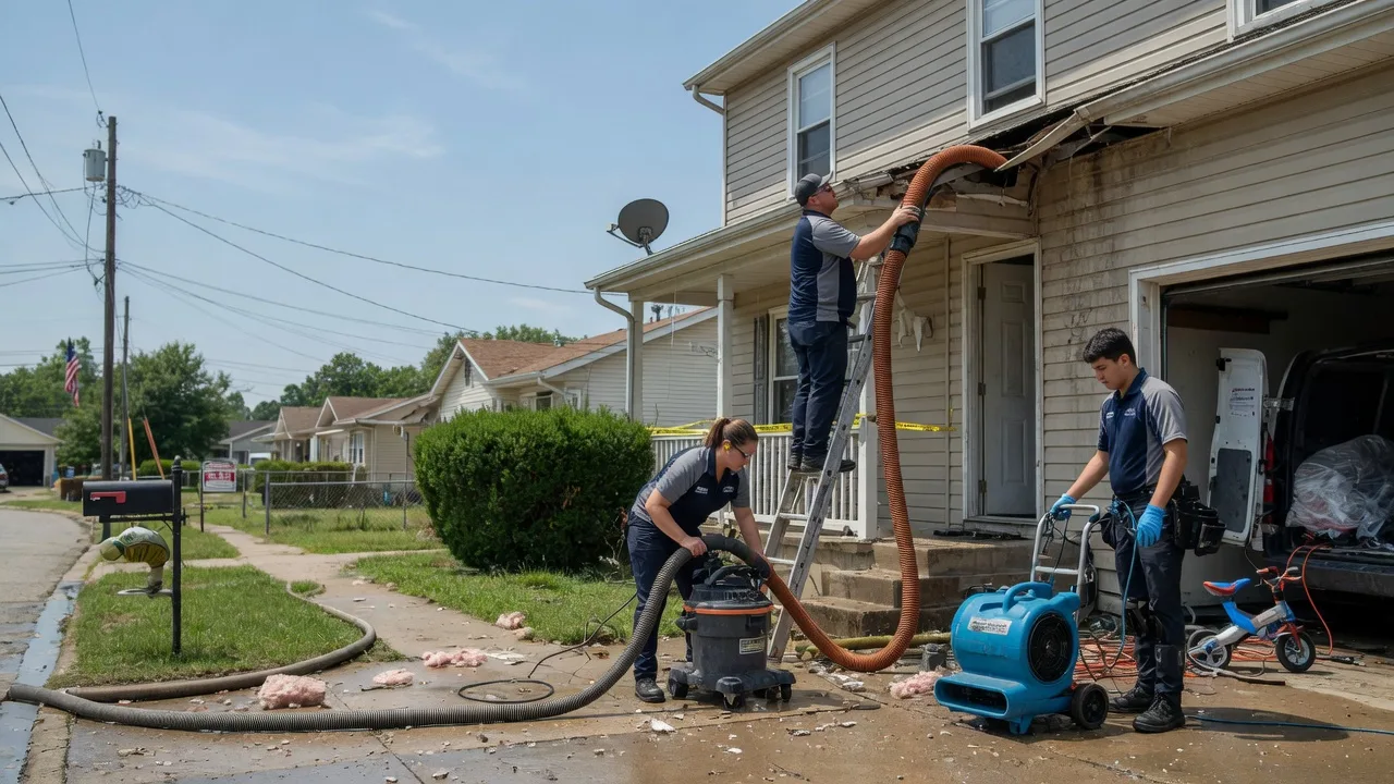Water Damage Restoration in Olmsted, IL near me